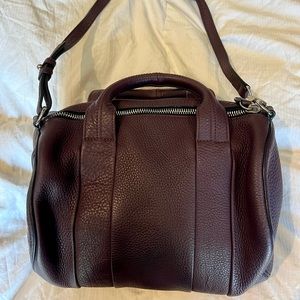 Alexander Wang burgundy Rocco Bag